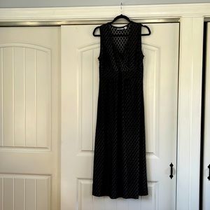 Womens sleeveless maxi dress